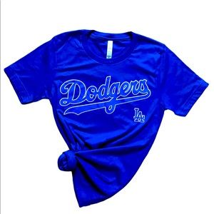 Ladies Dodgers Tee